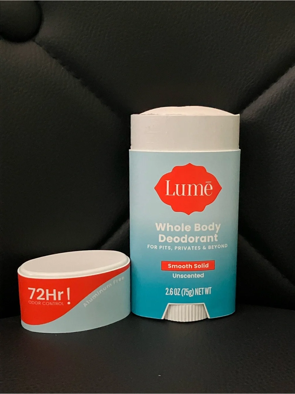 Whole Body Deodorant Smooth Solid Unscented by Lume